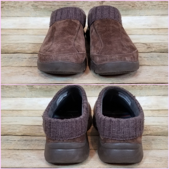 dansko eartha suede clogs